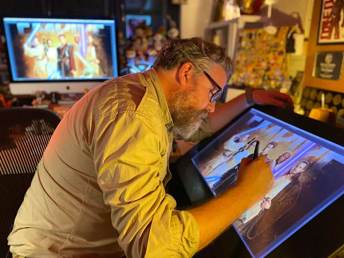 Paul Shipper movie poster artist 