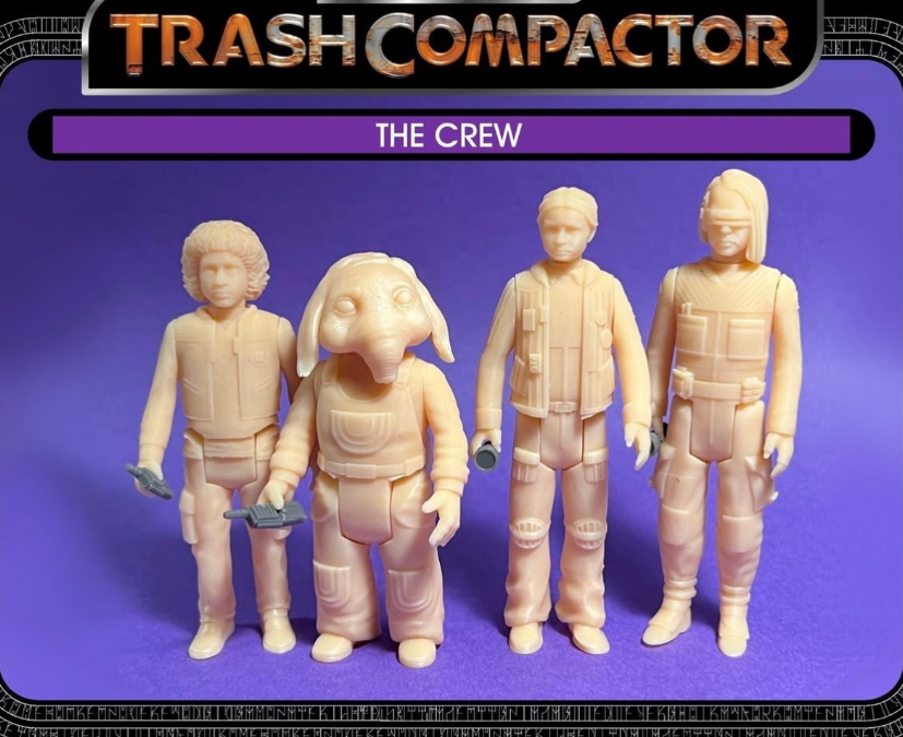 Trash Compactor Figures and Accessories